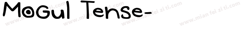 Mogul Tense字体转换